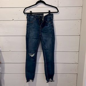 NWT American Eagle Hi-Rise Jegging Crop Jeans, Size 4R High Rise
